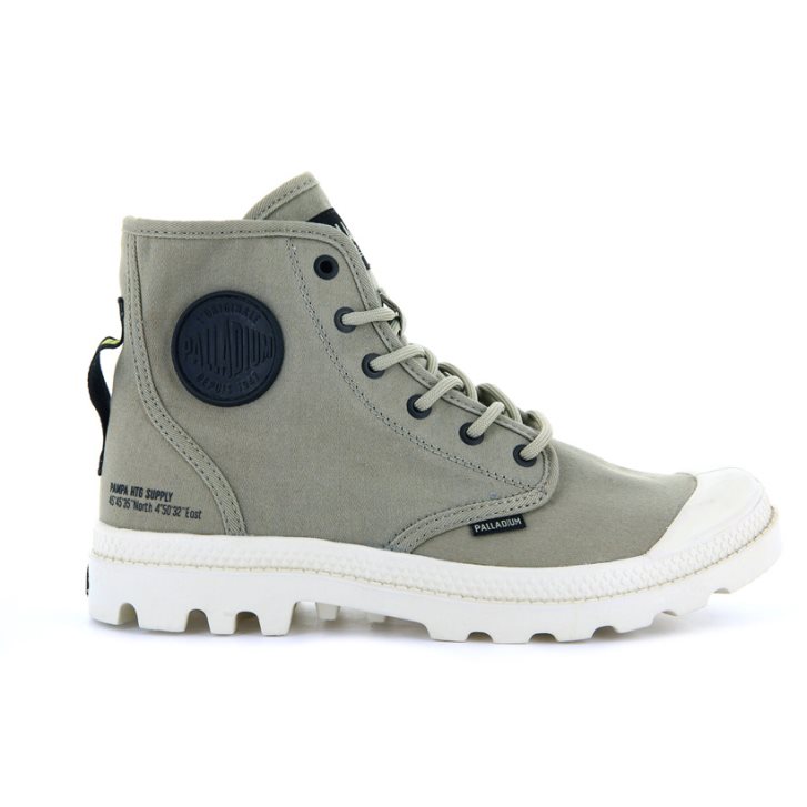 Palladium Pampa Hi Htg Supply Laarzen Dames Groen | NL 90NBLCK